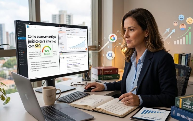 Como escrever um artigo jurídico que responde a dúvida do cliente e ranqueia no Google