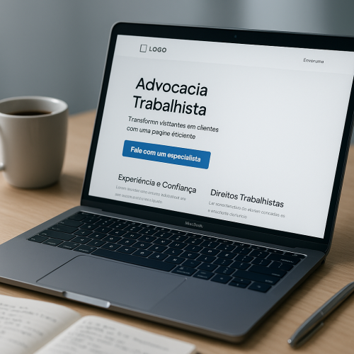 Landing pages para escritórios de advocacia trabalhista