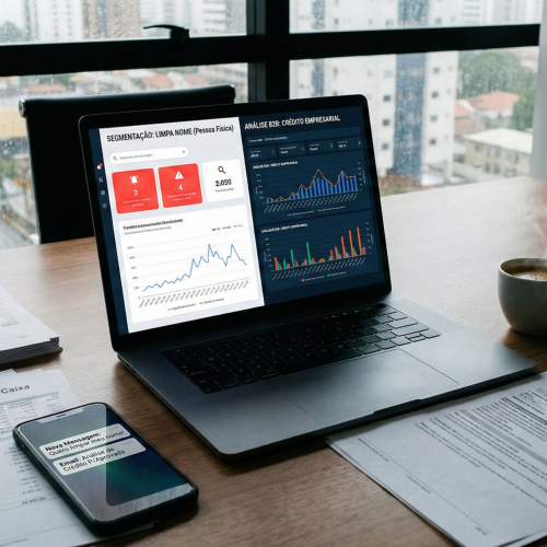 Diferença entre captar leads de consumidores endividados e empresários com problemas bancários