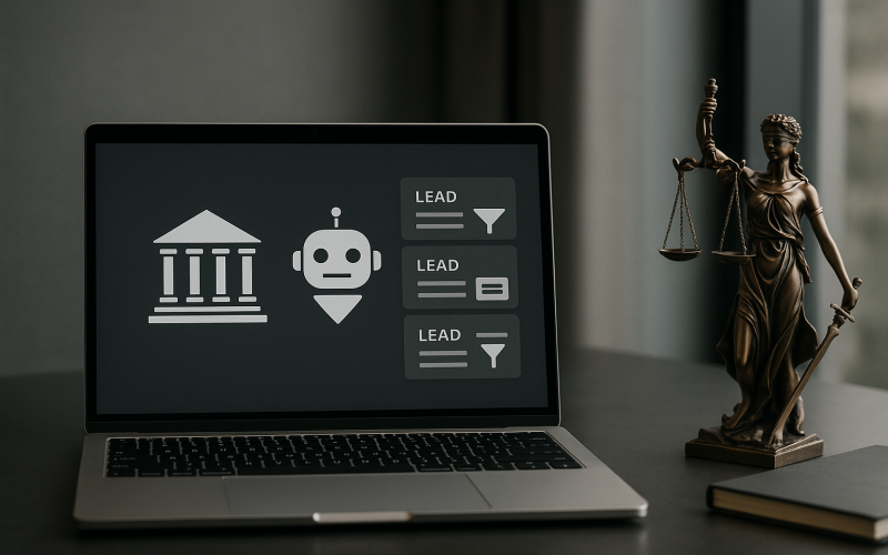IA para triagem de leads jurídicos: como automatizar o primeiro filtro antes da consulta